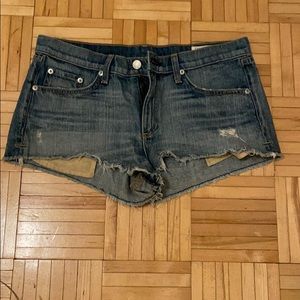 Rag and bone denim shorts